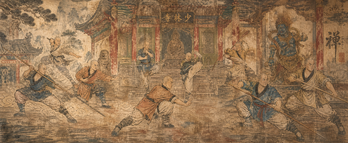 Allenamento di Kung Fu Shaolin
