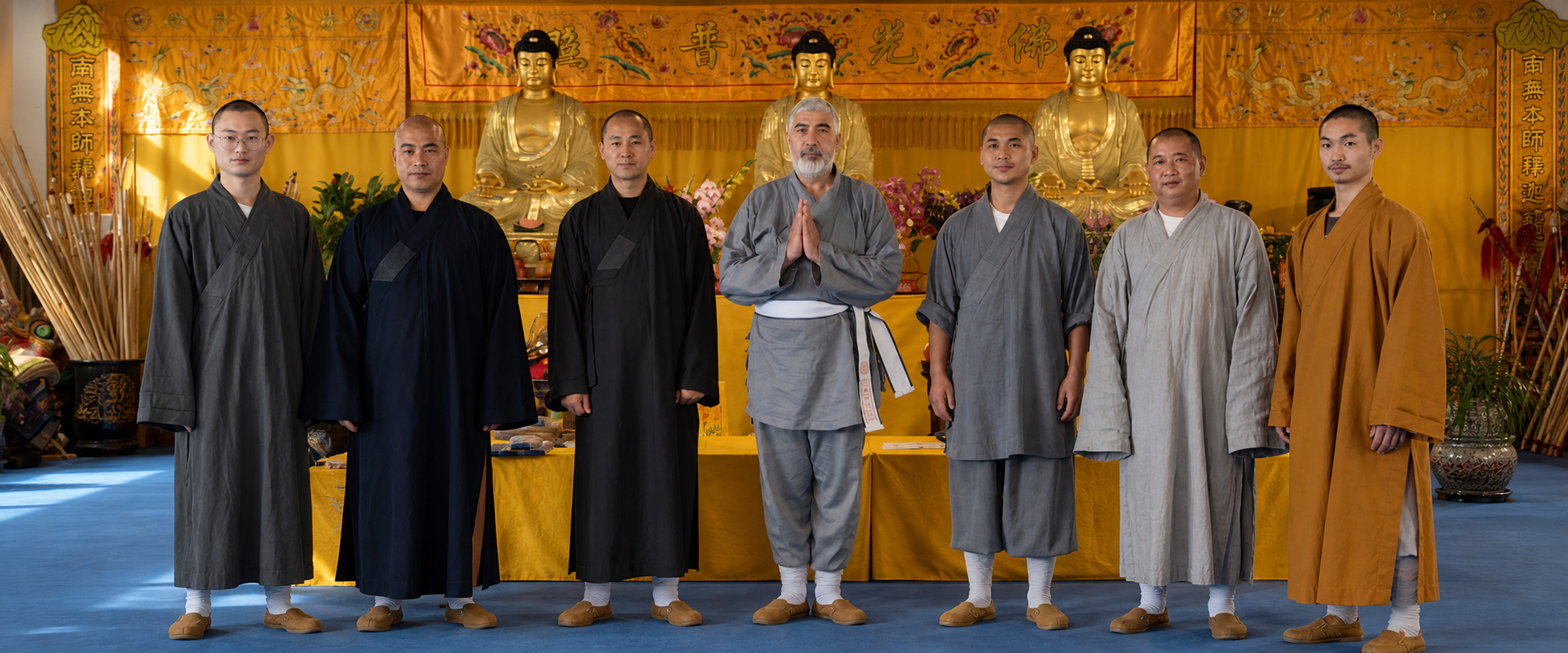Meditazione Chan nel centro Shaolin